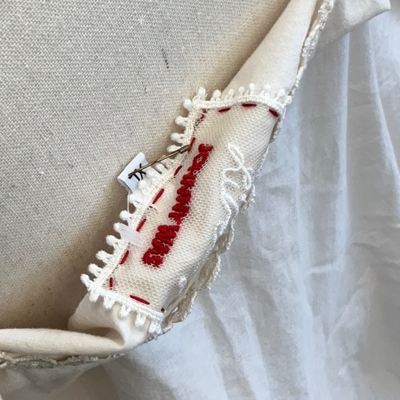 Johnny Was cream spaghetti strap sun dress - Picture 4 of 4